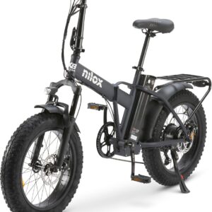 Nilox, Ebike X8, E-Bike, bis zu 70 km Reichweite, bis zu 25 km/h, 36 V/250 W Motor