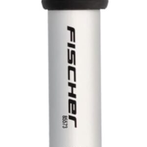 Fischer Mini Pump Aluminium Double Stroke Duo Head Silver
