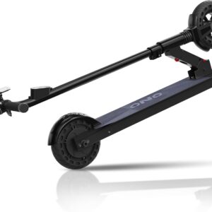 QnQ E Scooter, 500 W Motor, 20 km/h, 15 km Range, 8 Inch Foldable Scooter, Puncture-proof Honeycomb Tyres, Children and Teenagers