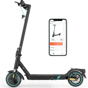 RCB E-Scooter, Electric Scooter with Road Approval (ABE), Max. 20 km/h, 8.5-10 Inch, 7.8Ah-11.4Ah Battery, 350W/400W Motor, Comfortable Shock Absorption, App Connection, Foldable, LED Display