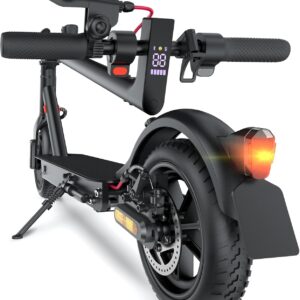 E Scooter with Road Approval Max 30 km Range with App, 8.5 Inch Electric Scooter with Honeycomb Tyres, Dual Brake System 20 km/h, E Scooter up to 120 kg for Men and Women