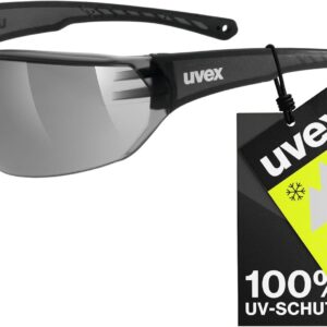 uvex sportstyle 204 – Sportbrille für Damen und Herren – 100% UVA-, B, C Schutz – druckfreier Sitz & perfekter Halt