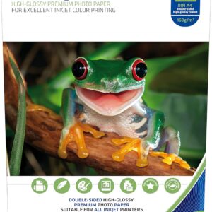 MediaRange MRINK108 A4, 160 g/m² 50 Sheets Glossy Photo Paper