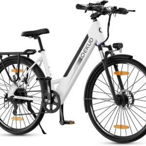 26″ E-Bike, 26M208 Elektrofahrrad mit 36V 12Ah Akku, 7 Gang E Bike Herren Damen, 250W Motor, Reichweite 100km bis 25 km/h, Elektrofahrräde mit APP
