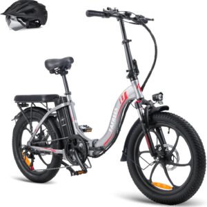 Fafrees F20 E Bike Folding Bike 20 Inch for Adults [Official] Men’s Ebike Women’s 18AH/ 20Ah Battery, Electric Bicycle 250W, E Fat Bike 140 kg, Electric Bike, Electric Mountain Bike 25 km/h Update