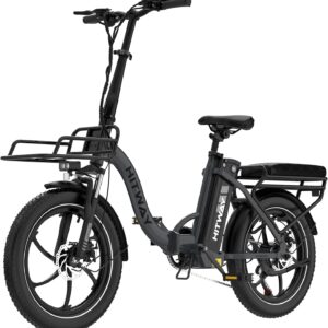 HITWAY E Bike, Ebike mit 250W Motor, Elektrofahrrad 20 Zoll, E-Bike mit 70-150km Reichweite, 7-Gang, APP-Steuerung, faltbar, IP54 wasserdicht, Pedelec
