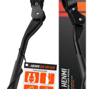 HENMI Fahrradständer 24-29 Zoll,Maximale Belastung(Pro 35,Pro+ 45, Pro Max45) KG,Höhenverstellbarer Fahrrad ständer,Stabil Fahrradständer für Mountainbike, Trekkingrad, Cityrad, Pendlerfahrräder