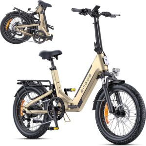 ENGWE E Bike with App, ebike 48 V 13.5 Ah Battery up to 135 km, Torque Sensor & Hydraulic Brakes, 20 x 3.0 Tyres, 2 Hours Charged