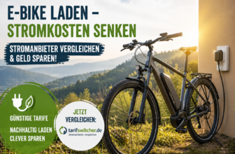 🔋 E-Bike laden: Stromkosten senken & den besten Stromtarif finden