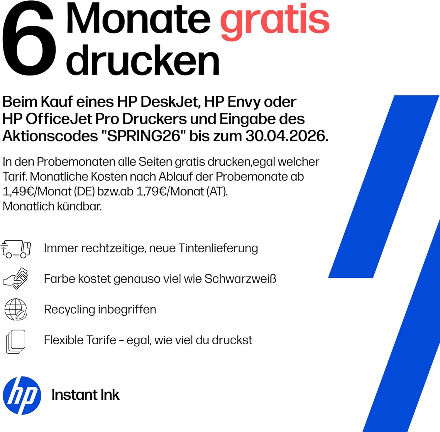 HP Envy Photo 7930 Multifunction Printer, Inkjet Printer, 6 Months Free Printing Instant Ink Included, Printing, Scanning, Copying, Photo Printing, ADF, DIN A4, WiFi, USB – Bild 2