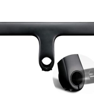 Alfa Pasca Road Bike Handlebar 1-1/4 Inch Handlebar Road Bike Carbon UD Matte Aero Handlebar Road Bike 1-1/8 Inch Drop Bar Integrated 400/420/440 mm