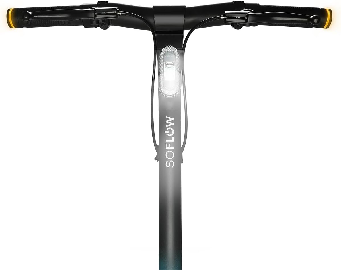 SoFlow SO4 PRO GT - E-Scooter with German Road Legal - Up to 100 km Range, Smart Display, Maximum Load 150 kg, Foldable with Apple Find My Support and "Samsung Smart Things" – Bild 5