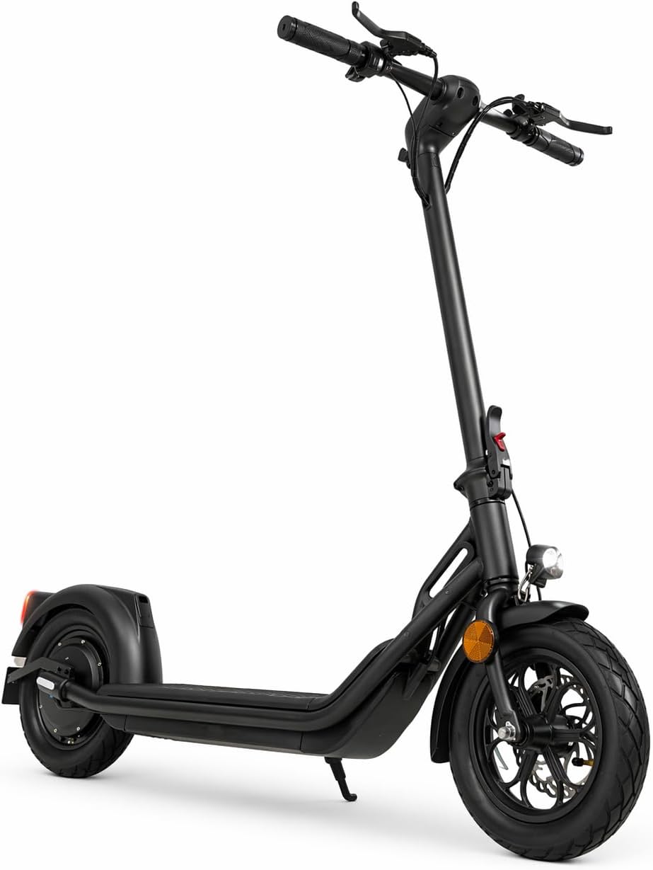 IMLEX E-Scooter Electric Scooter with Road Approval (ABE) - 20 km/h, 400 W Motor, 12 Inch Pneumatic Tyres, LED Display & Lighting, Foldable – Bild 8