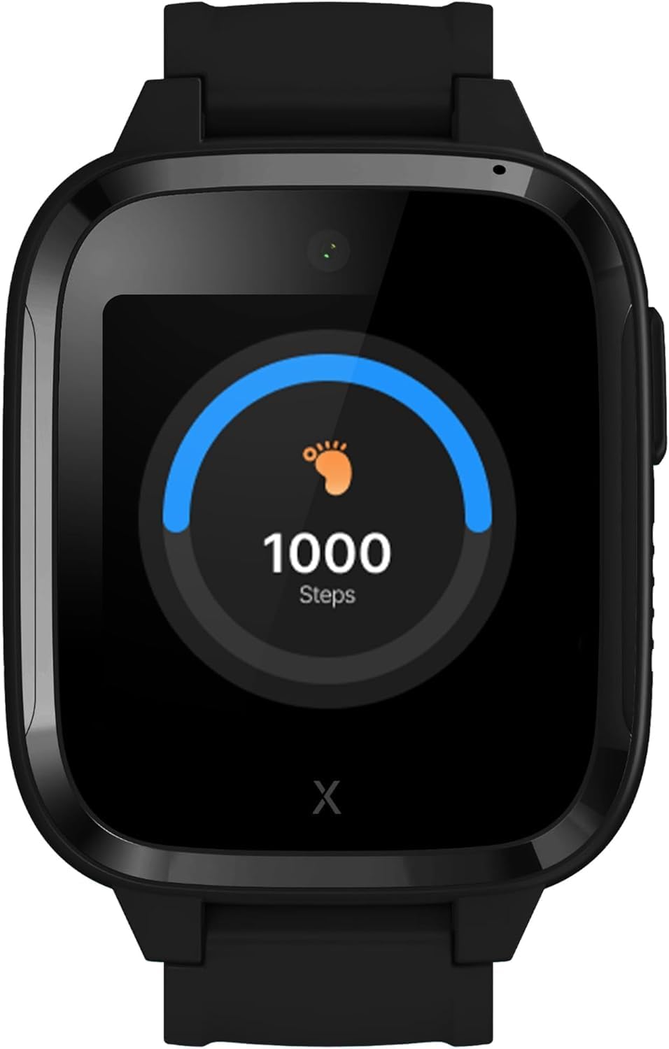 XPLORA Kidzi - Phone Watch for Children (with SIM Card) 4G, Calls, Messages, School Mode, SOS Function, GPS, Camera, Pedometer - Includes Free Tariff Agreement for 3 Months (Black) – Bild 2