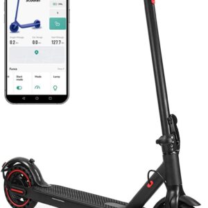 8.5 Inch Electric Scooter, 10.4 Ah Class A Battery, 3 Speed Modes, 15-21 Mile Range & 120 kg Load Capacity Electric Scooter with Road Approval
