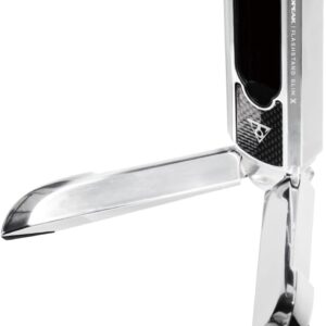 Topeak Unisex – Adult Flashstand Slim X Bicycle Stand, Silver/Black, 16 cm, Maximum Capacity -14 kg