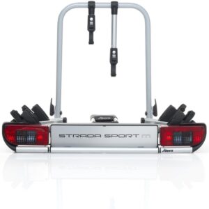 Atera Strada Sport 2 022684 Car Bicycle Carrier Lightweight with Rear Lights for 2 Bicycles or E-Bikes