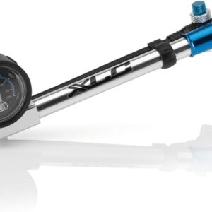 XLC Suspension Pump HighAir Pro PU H03 Air Pump – Silver/Blue, 2501956600