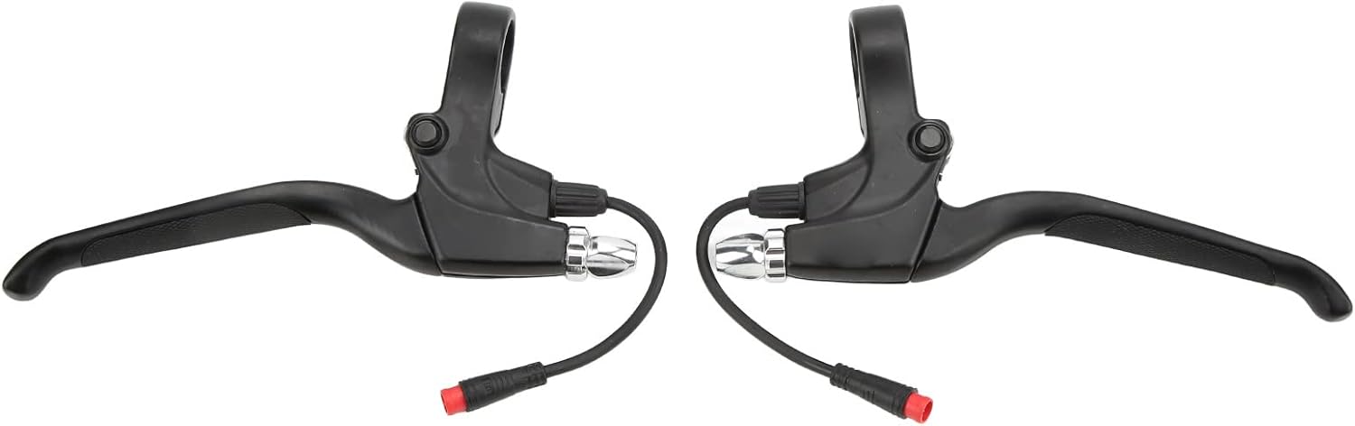 1 Pair Electric Scooter Brake Lever, Aluminium Alloy Left Brake Right Handbrake with 2-Pin Waterproof Connector 10 Inch 2 Wheel Electric Scooter Brake Handle Right Brake Handles for M4/M4 PRO – Bild 8