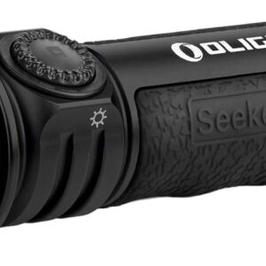 OLIGHT Seeker 4 Pro LED Torch with Holster, 4600 Lumens, 260 Metres, USB-C Rechargeable Lamp, 15 Days Battery Life, Portable Handheld Lamp for Everyday Use, Outdoor (Black Cool White)