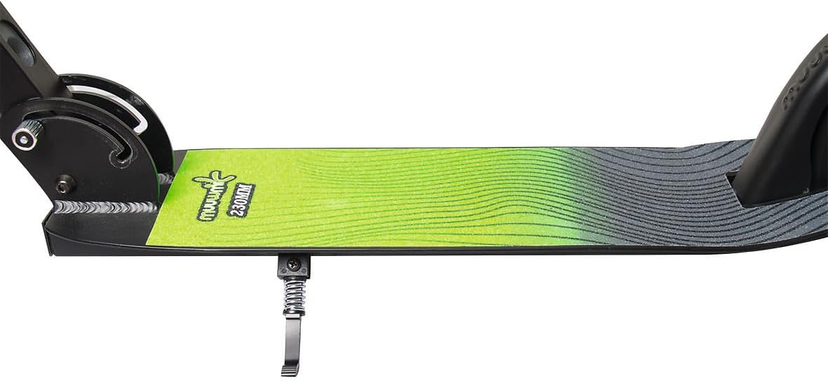muuwmi Aluminium Scooter Pro - Scooter 230/205 mm, ABEC 7, GS Approved, Height Adjustable, XL Deck, BMX Handlebars – Bild 3