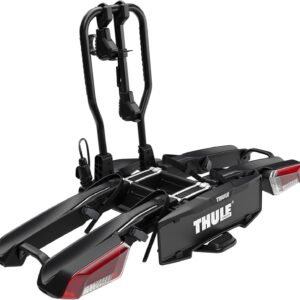 Thule Easyfold 3 Platform Bicycle Carrier for Towing Hitch Black 2 (3) Bikes