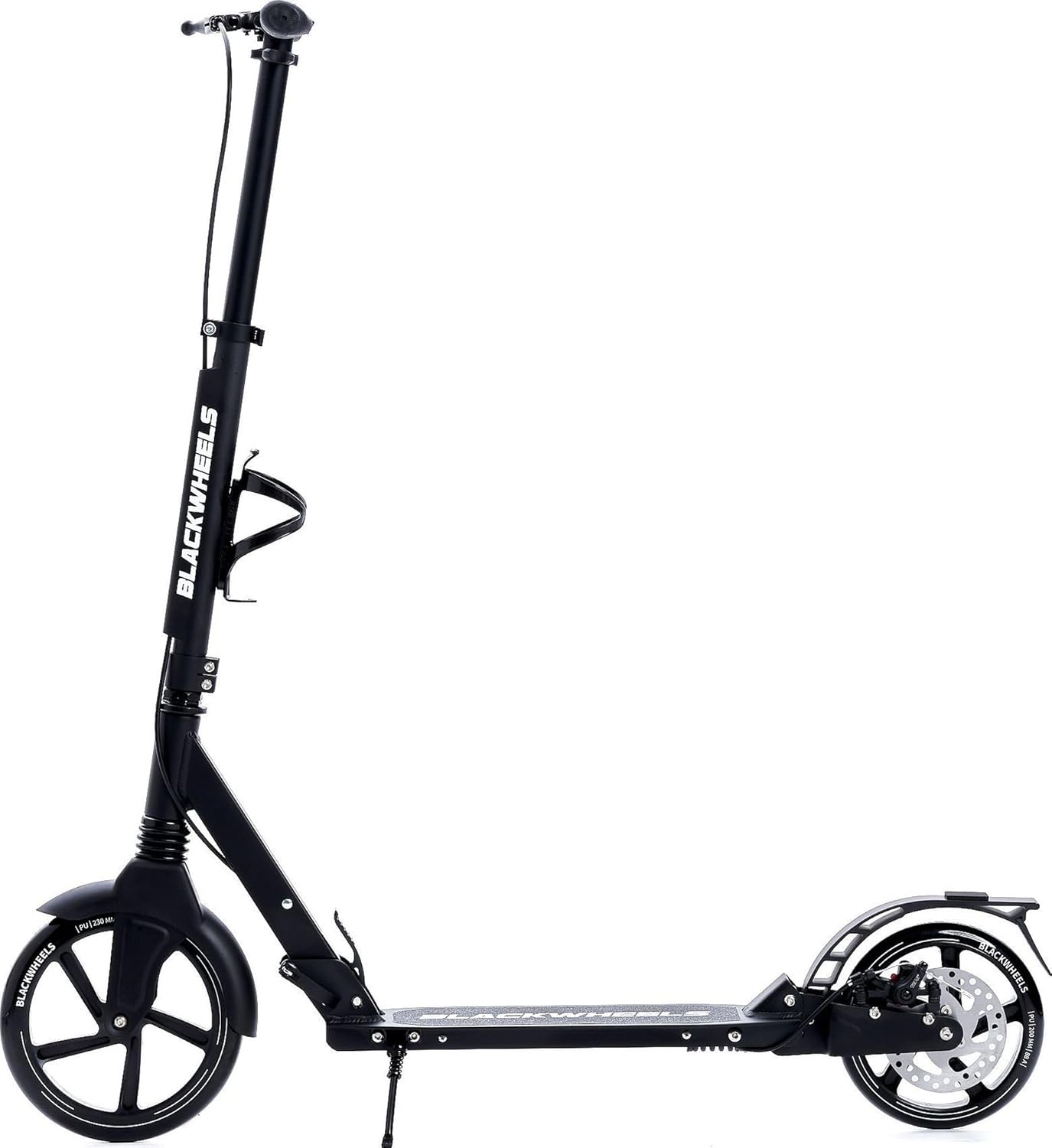 Blackwheels Scooter Slide with Brake Disc, Scooter for Adults, Wheels 230 mm PU, Foldable City Scooter with TPR Handles, Kick Scooter Non-Slip Surface, Scooter up to 100 kg, Height Adjustable – Bild 13