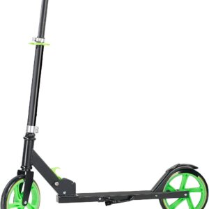 PEARL City Scooter: Folding City Scooter, XXL Wheels, Stand, Carry Strap, up to 100 kg (Scooter Stand, for City Scooter, Car)