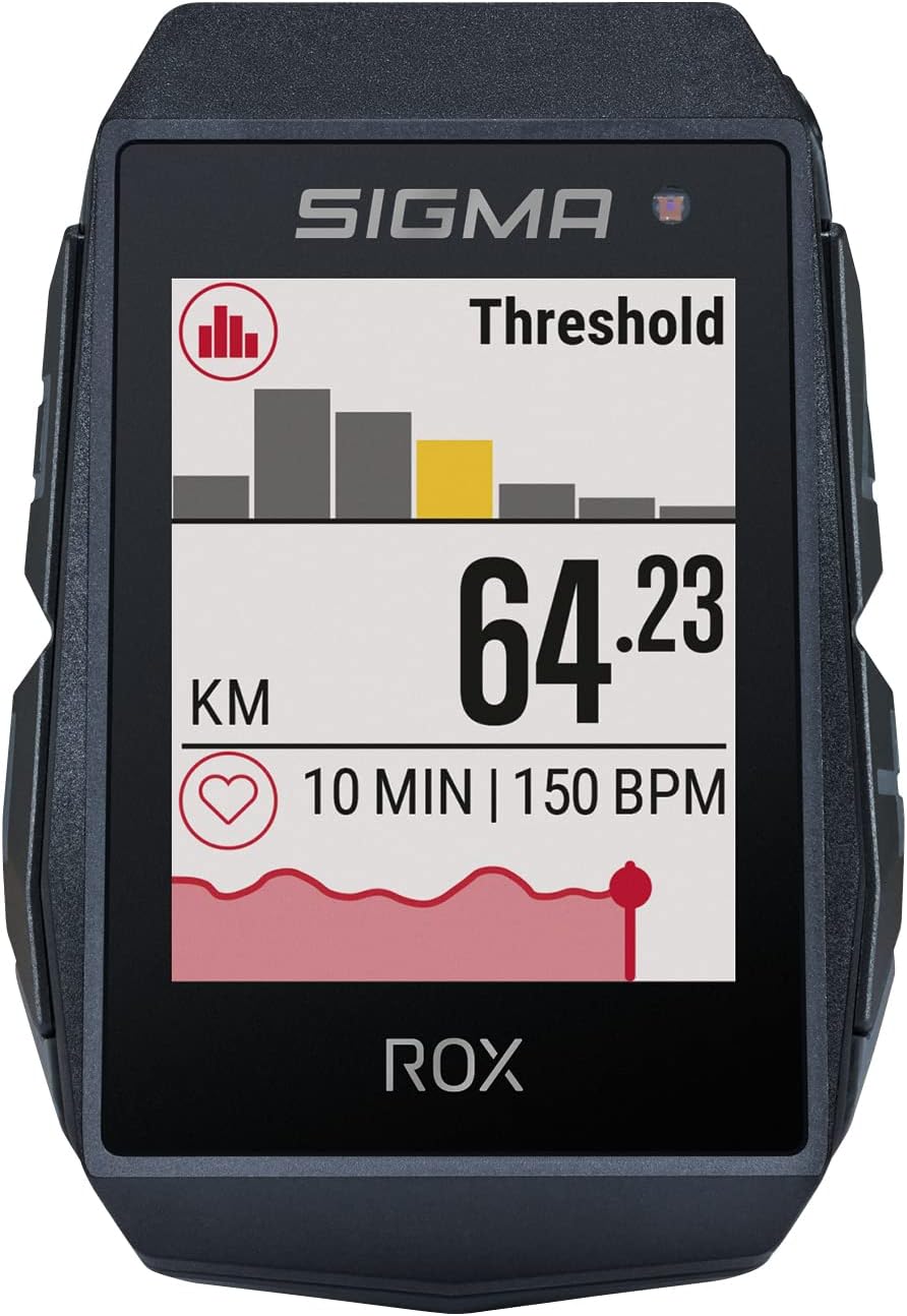 SIGMA ROX 11.1 EVO | Fahrradcomputer kabellos GPS & Navigation inkl. Geschwindigkeits-, Herz- und Trittfrequenzsensoren | Outdoor GPS Navigation mit Höhenmessung – Bild 6