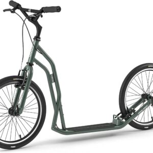 Yedoo S2020 Scooter – up to 150 kg, Kick Scooter with Pneumatic Tyres 20/20 – Scooter for Adults, Dog Scooter