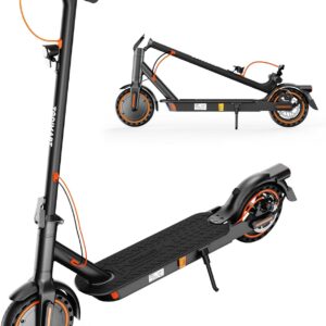 TODIMART E Scooter with Road Approval ABE, 35 km Range, 350 W (500 W Peak Power) Motor, 8.5 Inch Honeycomb Tyres, Dual Brake System E Scooter for Adults, Electric Scooter Load up to 120 kg