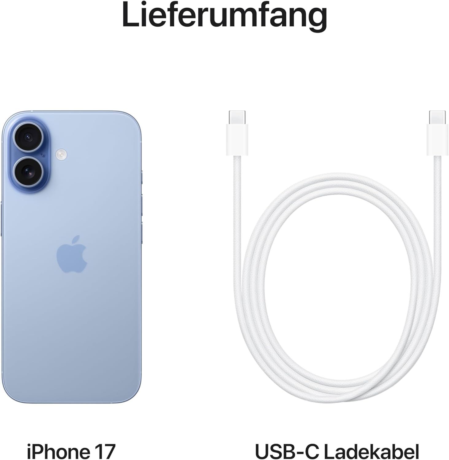 Apple iPhone 17 512 GB: 6.3 inch Display with ProMotion, A19 Chip, Centre Stage Front Camera for Smart Group Selfies, Improved Scratch Resistance, Battery for the All Day, Fog Blue – Bild 6