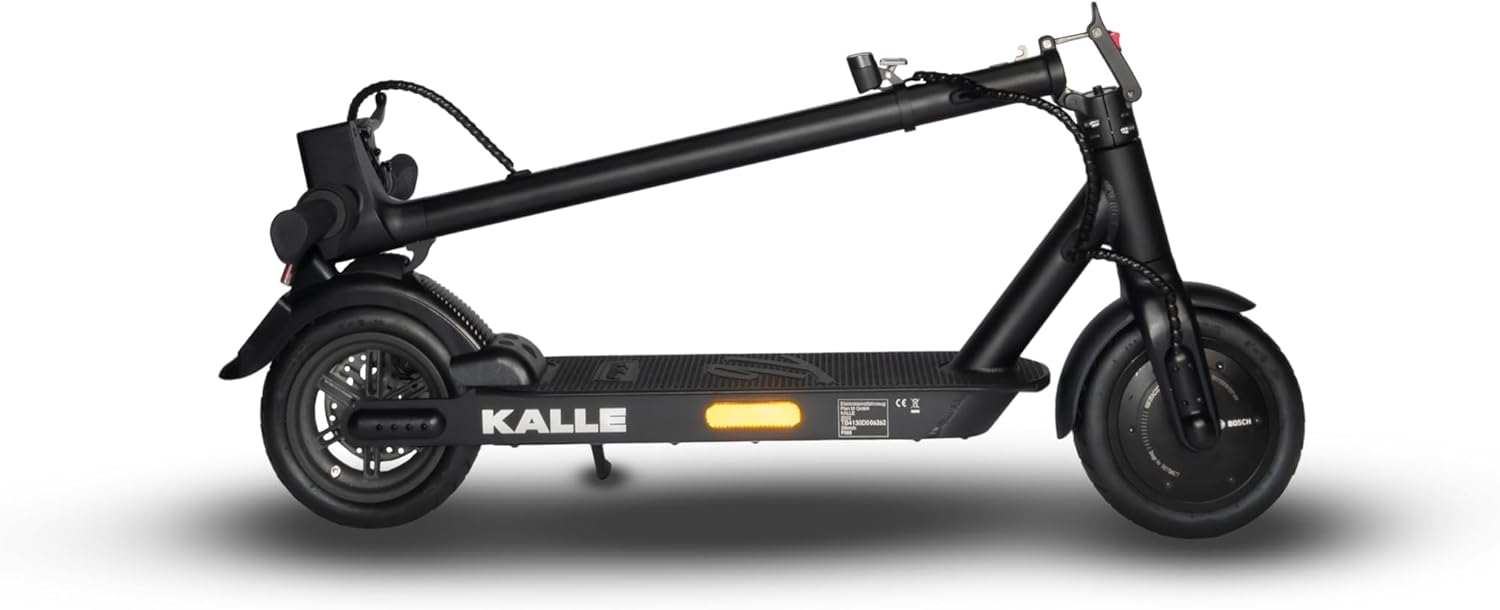 TRITTBRETT Electric Scooter with Road Legal Kalle 350 W Motor from Bosch 35 km Range 7.8 Ah Powerful Battery Only 14 kg – Bild 2