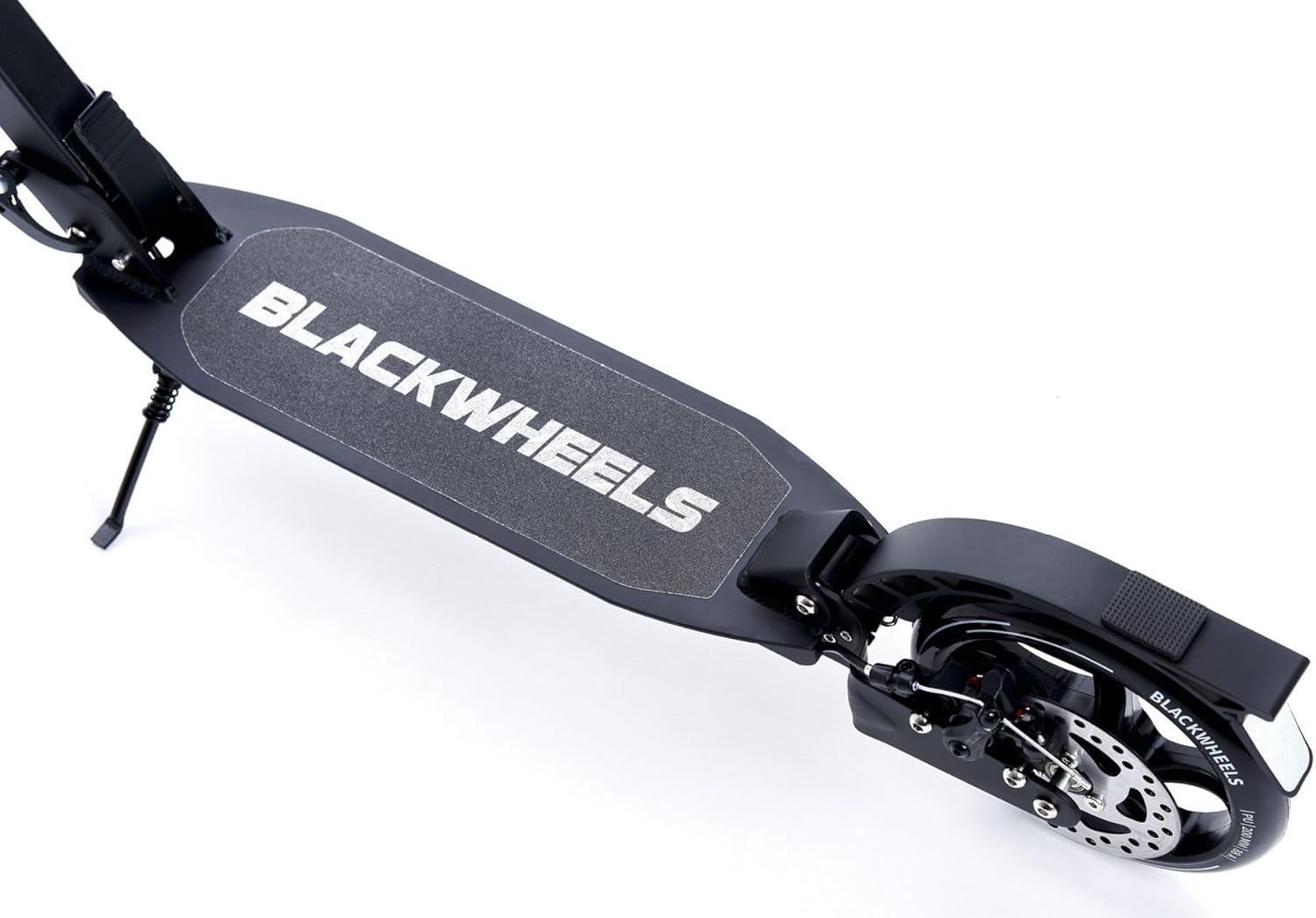 Blackwheels Scooter Slide with Brake Disc, Scooter for Adults, Wheels 230 mm PU, Foldable City Scooter with TPR Handles, Kick Scooter Non-Slip Surface, Scooter up to 100 kg, Height Adjustable – Bild 6