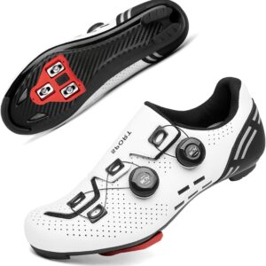Cycling Shoes Men Women Road Cycling Shoes Compatible with SPD/SPD-SL/Look Delta Click System, Cycling Shoes for Spinning, Road Bike