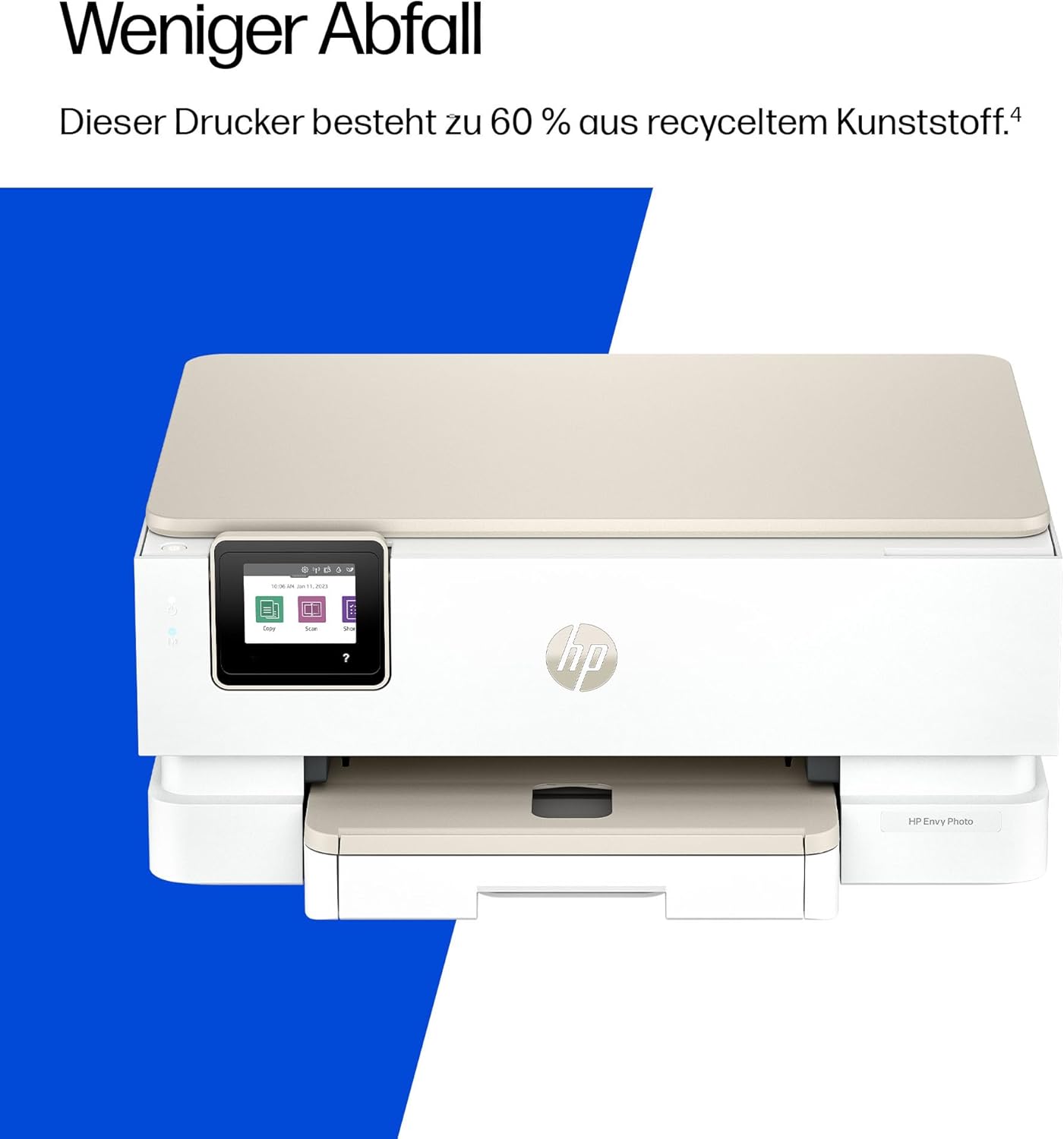 HP Envy Photo 7230 Multifunction Printer, Inkjet Printer, 6 Months Free Printing Instant Ink Included, Printing, Scanning, Copying, Photo Print, DIN A4, WiFi, USB – Bild 9