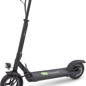 WIIZZEE E Scooter with Road Approval WS5 Max, Motor 500 W, Battery Life up to 40 km, Sporty and Durable, Black