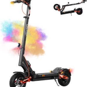 JOYOR Foldable E-Scooter with Road Approval, ABE, Maximum Range 100 km, 500 W Motor, 25.4 cm