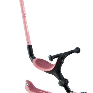 GLOBBER GO-UP Active Lights – 3 in 1 Tricycle, Balance Bike and Scooter, 120/80 mm, 3 Wheels, Height Adjustable