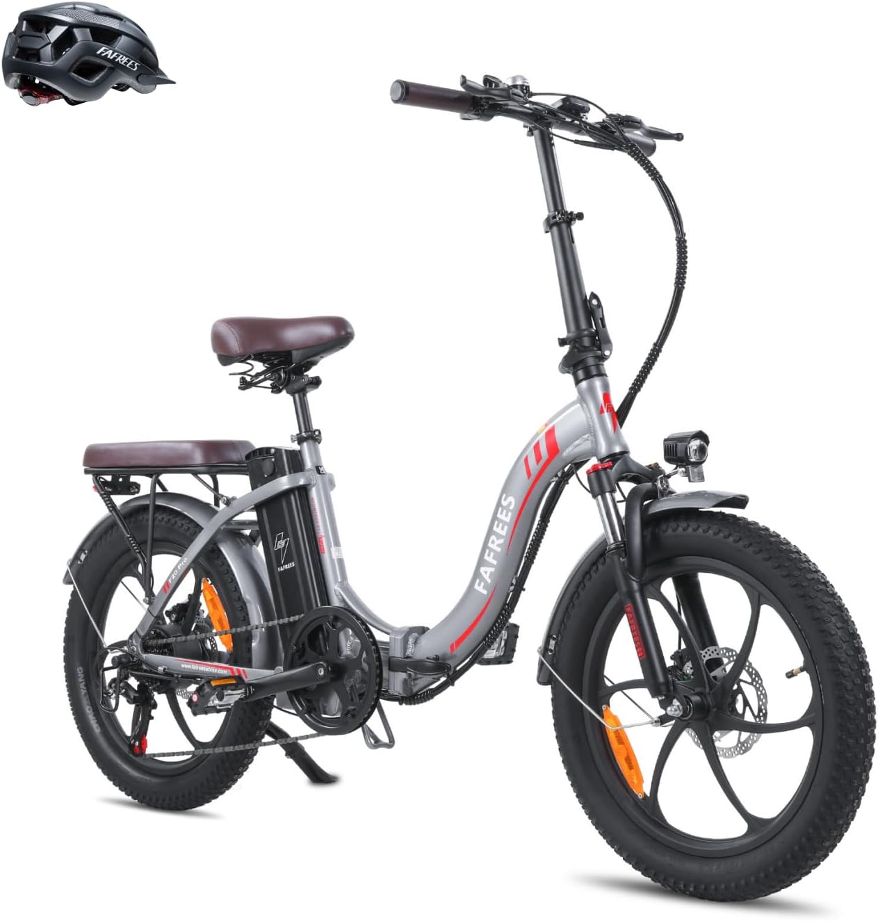 Fafrees F20 PRO E-Bike Folding Bike Electric Bicycle 20 Inch Fat Bike 250 W Motor 36 V 20 Ah Battery 20 x 3.0 Inch Mountain Bike Electric Bicycle 40 Nm