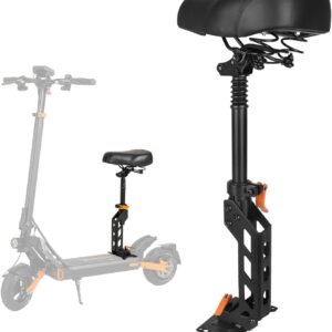 Seat, Shock-Absorbing Cushion for KuKirin G2 Pro DB Electric Scooter Seat with Removable Design, Foldable Saddle for E Scooters, Shock-Absorbing Cushion for Long Distance Cycling