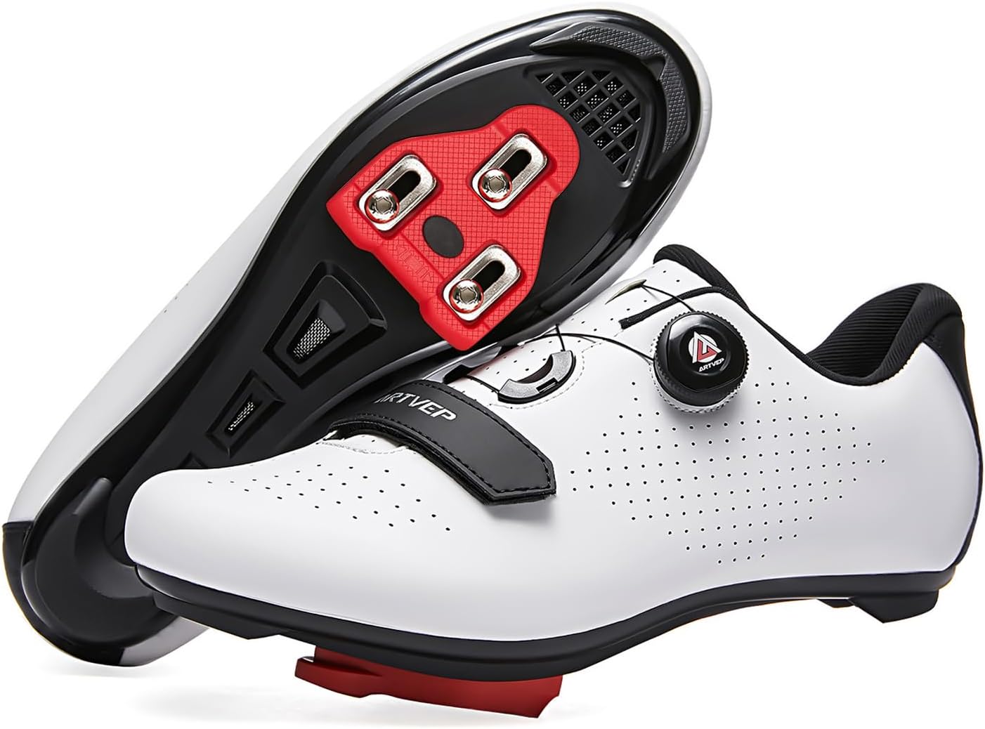 Cycling Shoes Men Women Road Cycling Shoes MTB Cycling Shoes Compatible with Look SPD SPD-SL Delta Lock Pedal Riding Shoes Compatible with Peloton Shoes