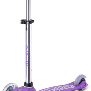 micro™ Mini Micro Deluxe Fairy Glitter LED, Height Adjustable, The Original, Children’s Scooter from 2 Years, Includes LED Wheels, Boys and Girls 2-5 Years