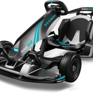 Segway-Ninebot GoKart PRO 2 Electric GoKart for Adults and Children, with Adjustable Seat, Bluetooth Control, up to 43 km/h, Ideal for Fun and Outdoor Adventures, Black