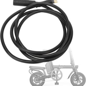 Motor Extension Cable, 9 Pin Wheel Motor Extension Cable for E-Bike, Female to Male Wire, E-Bike Accessories