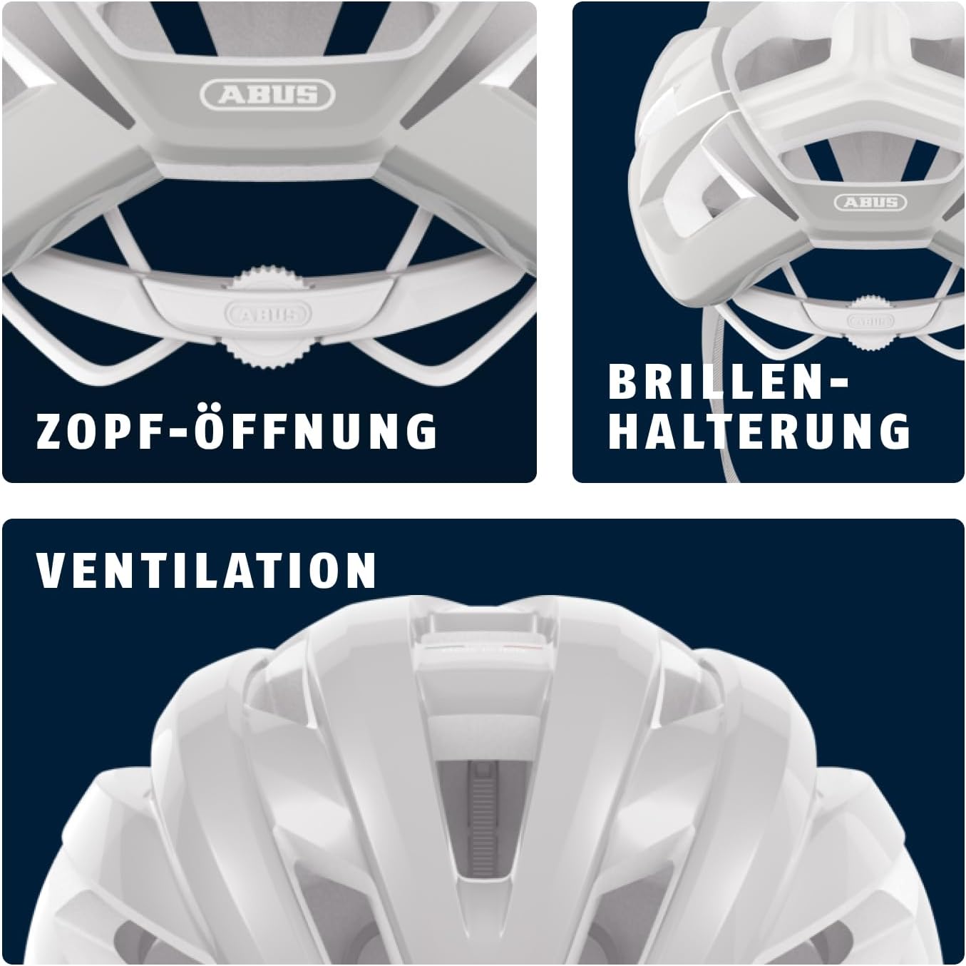ABUS StormChaser ACE Road Bike Helmet - Lightweight Bicycle Helmet for Cycling Racing, Gravel Bike Tours and Cyclocross - for Men and Women – Bild 5