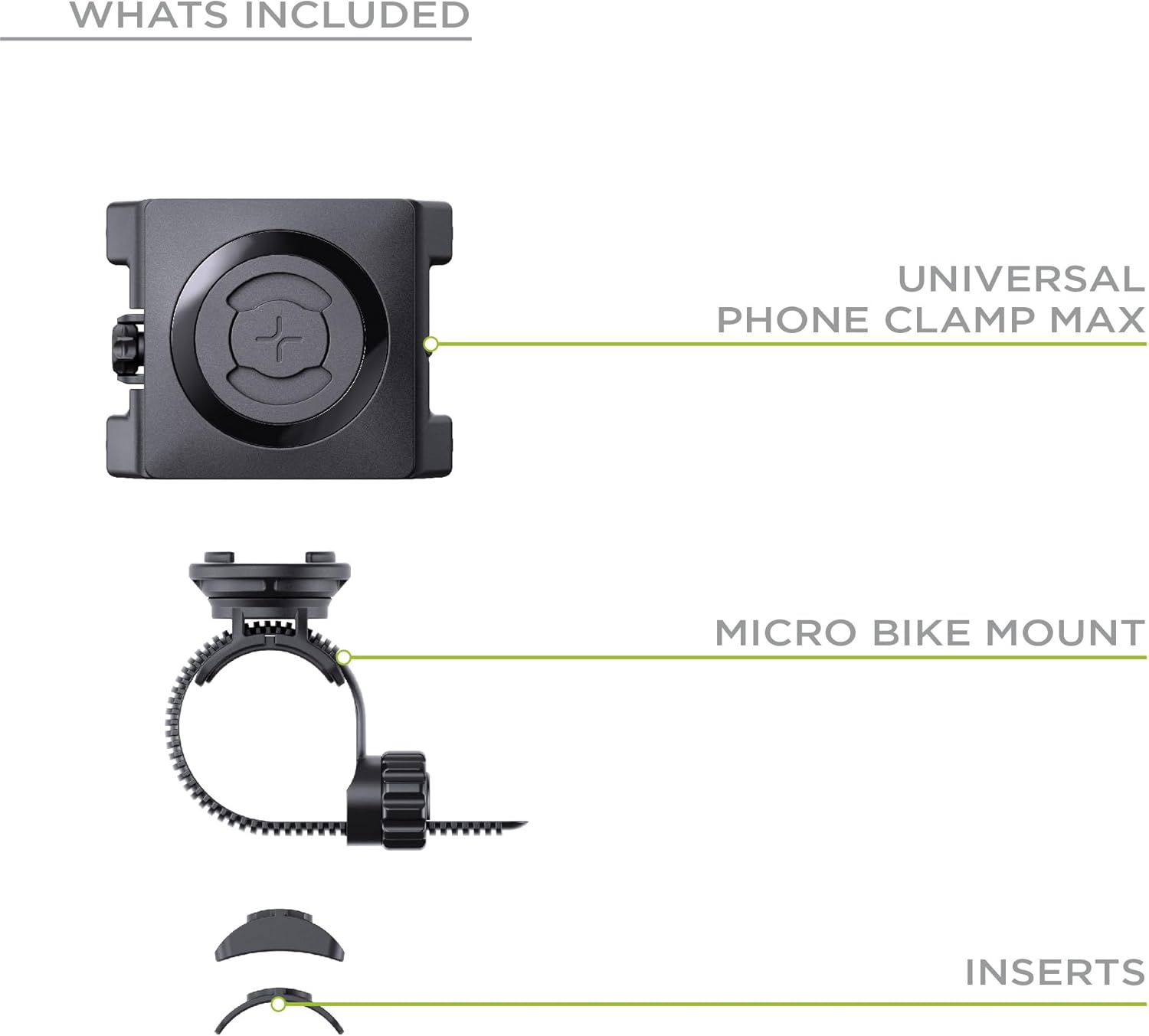 SP CONNECT Bicycle Mobile Phone Holder | SPC+ | Universal Mobile Phone Holder for Bicycle Handlebars | Motorcycle Mobile Phone Holders for All Smartphone Mobile Phones such as iPhone Samsung | Mountain Bike Road Bike Mobile Phone Holder – Bild 2