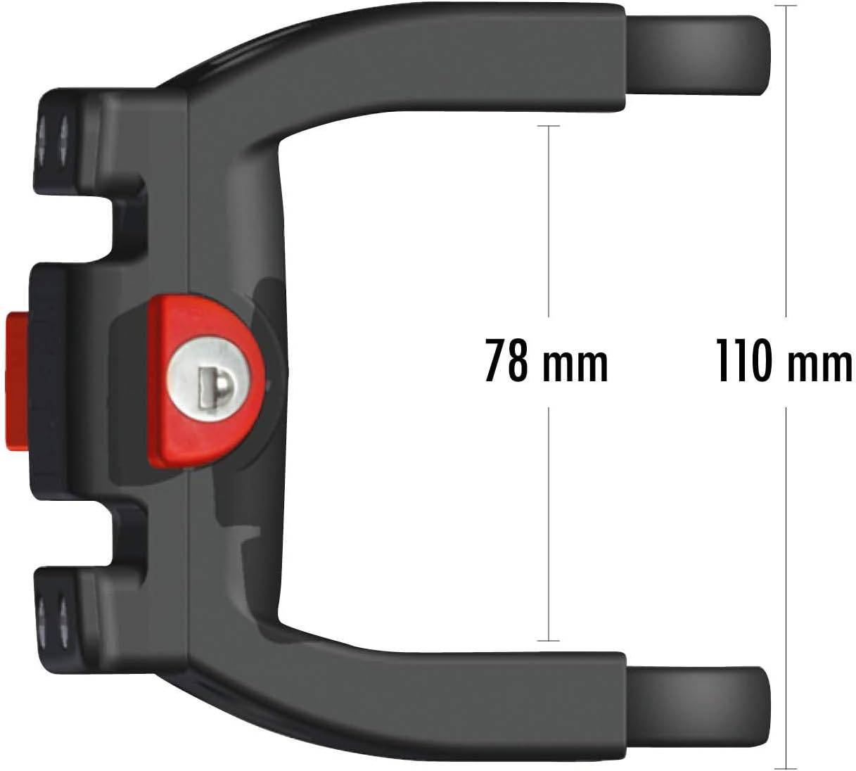 Klickfix Handlebar Adapter E with Lock for E-Bikes with Display, Universal, Suitable for Handlebars with 22–26 mm and Oversized Handlebars 31.8 mm Diameter – Bild 3