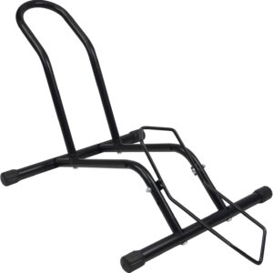 MEGHNA Bicycle Stand Professional Floor Freestanding Stand Holder Mounting Bicycle Park Stand for Mountain Bike Road Bike MTB Black