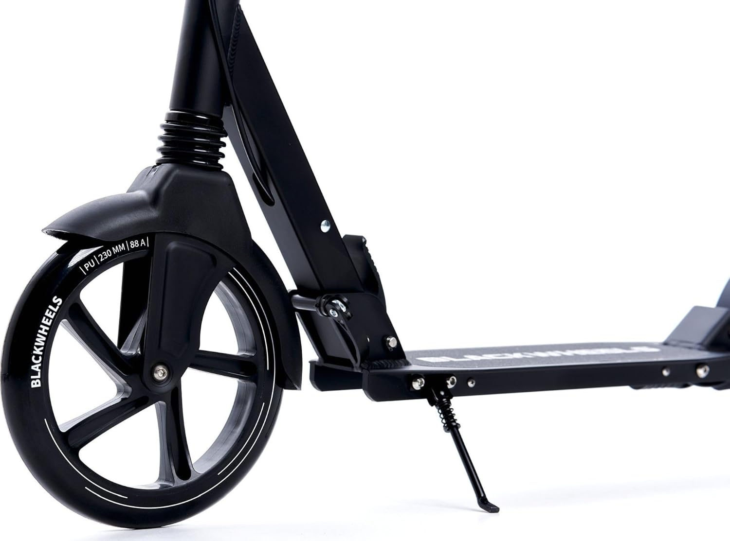 Blackwheels Scooter Slide with Brake Disc, Scooter for Adults, Wheels 230 mm PU, Foldable City Scooter with TPR Handles, Kick Scooter Non-Slip Surface, Scooter up to 100 kg, Height Adjustable – Bild 5